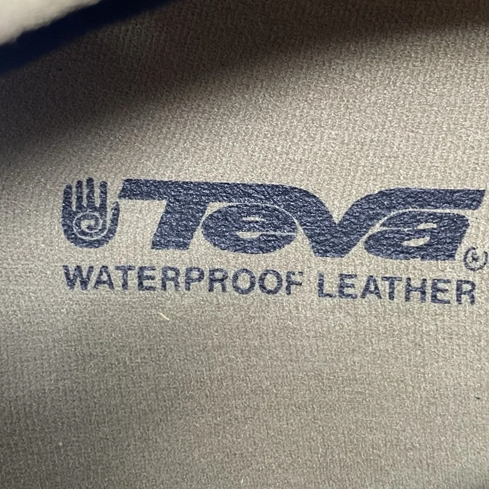Teva Men 13 Waterproof Brown‎ Genuine Leather Close Toe Casual Outdoors Hiking